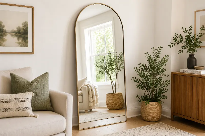 Decorative Floor Mirror