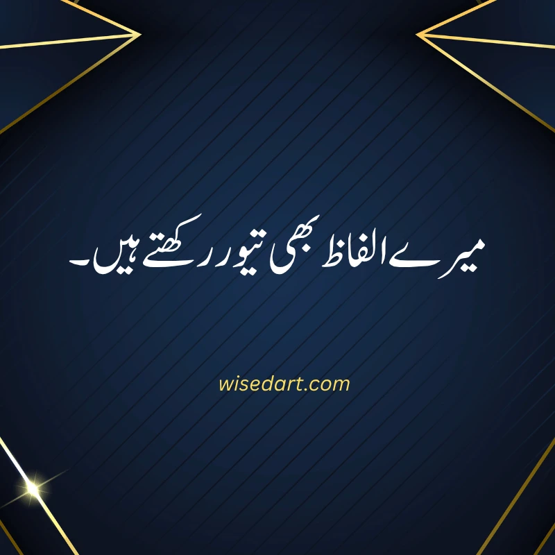 Bold Attitude Quotes in Urdu