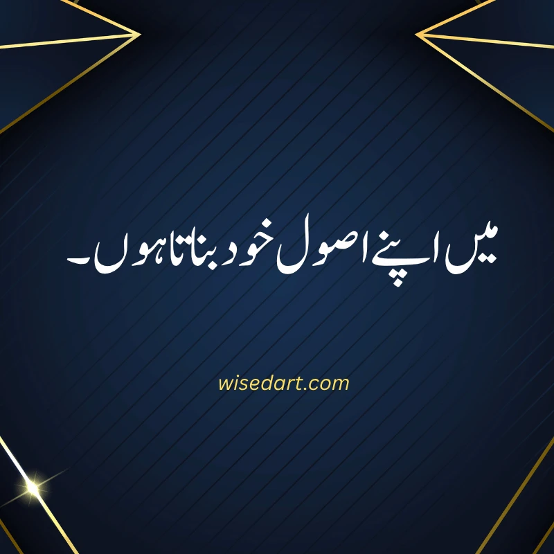 Bold Attitude Quotes in Urdu