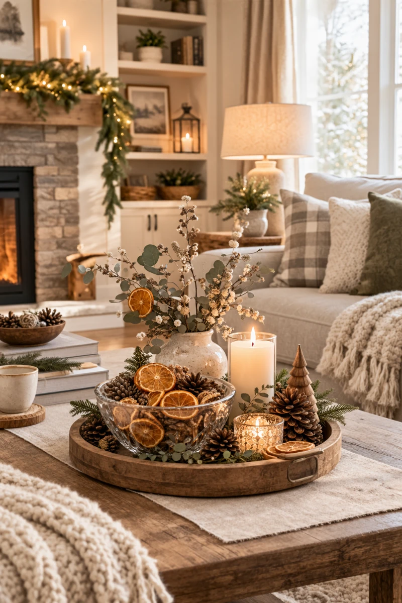 Dried Orange Decor
