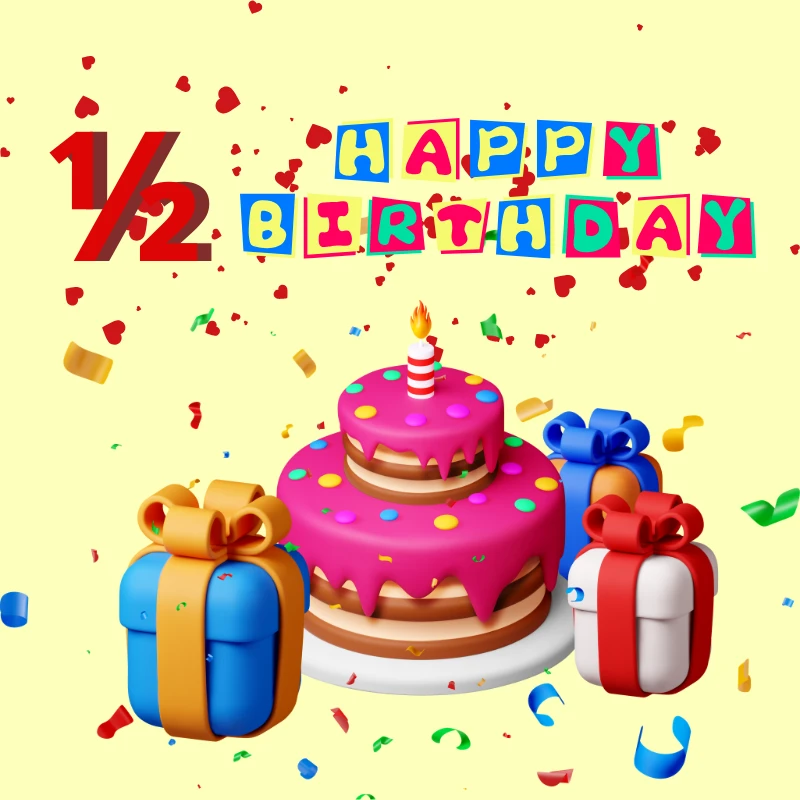 Half Birthday Calculator