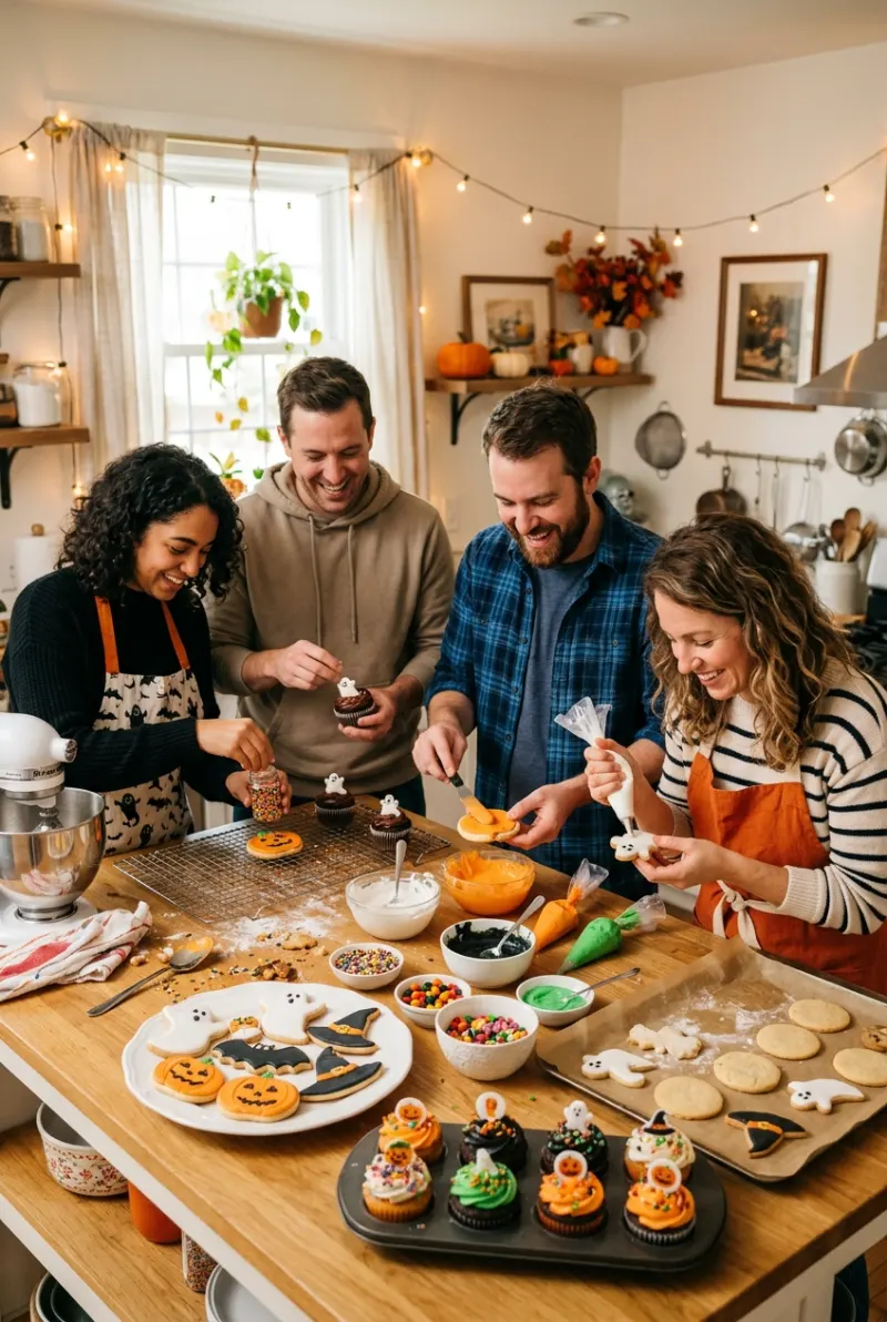 Halloween Baking-Party
