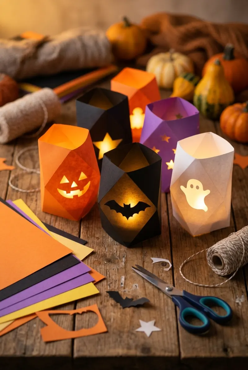 Halloween paper lantern