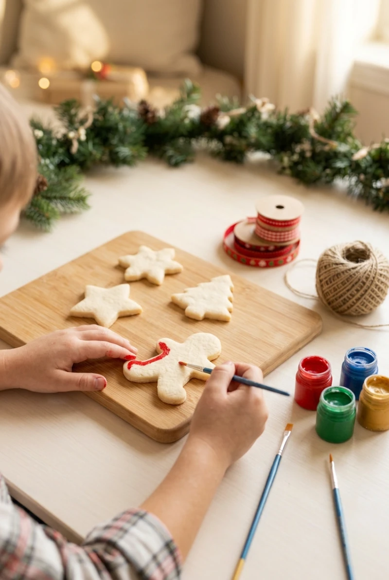 Painting Christmas Ornaments