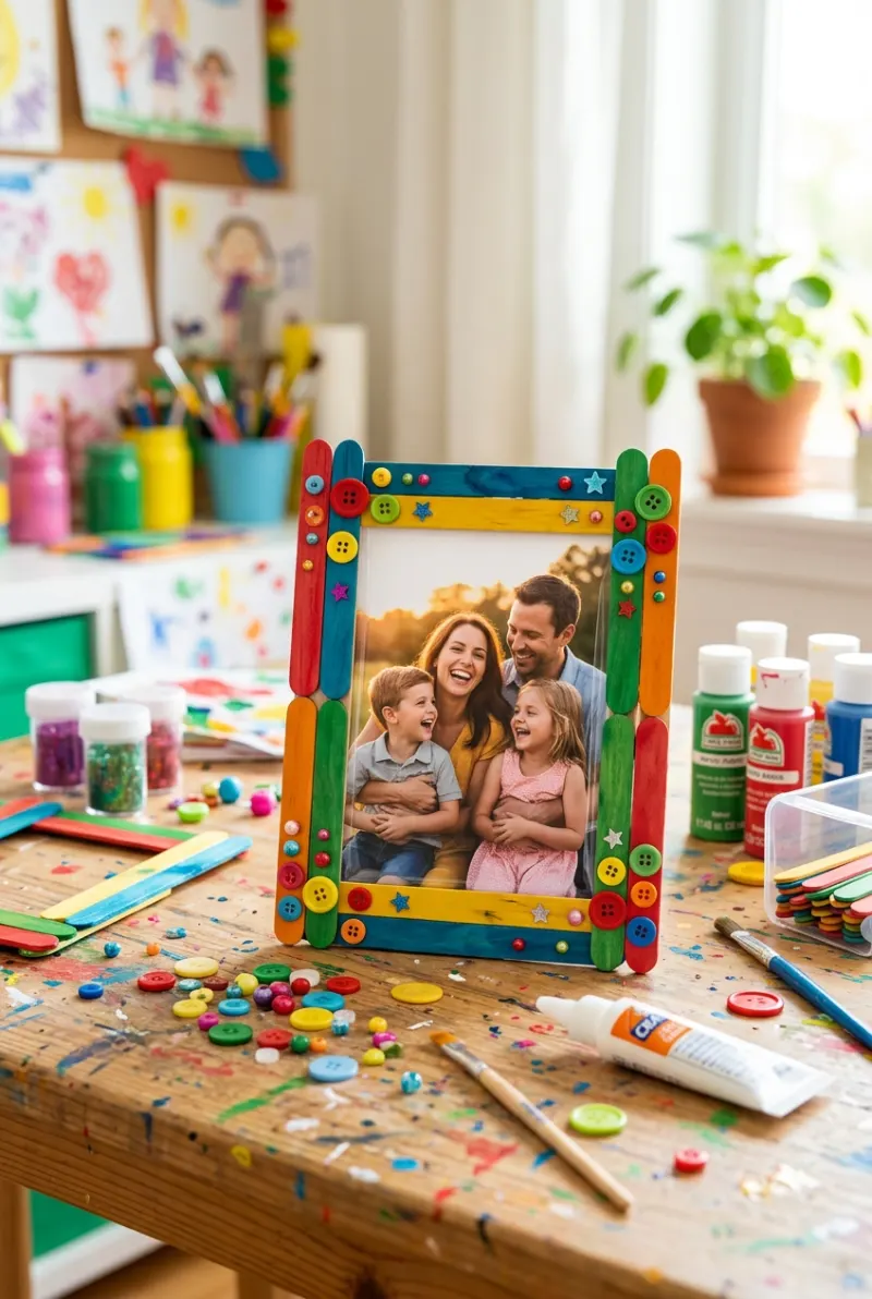 Popsicle Stick Frame
