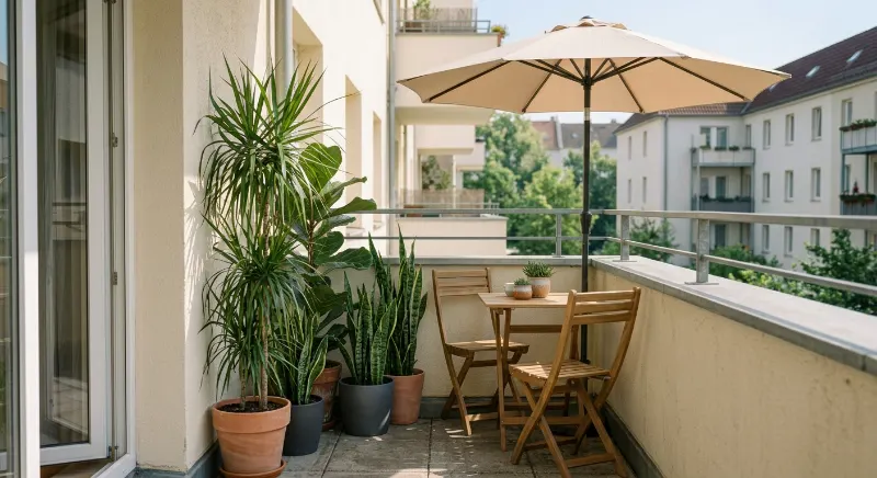 Private Balcony Corner