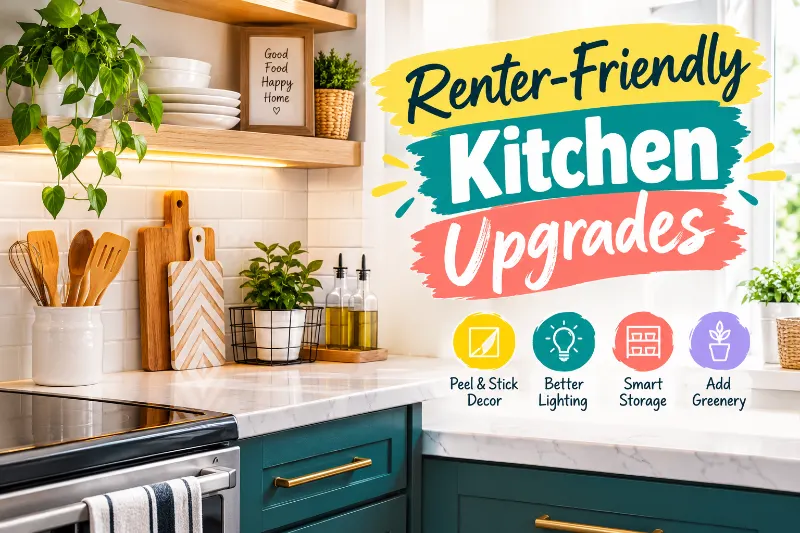 Renter-Friendly Kitchen Upgrades 