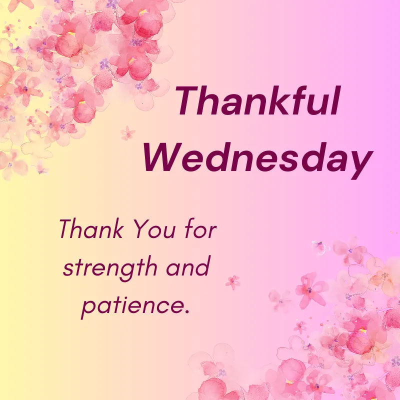 Thankful Wednesday