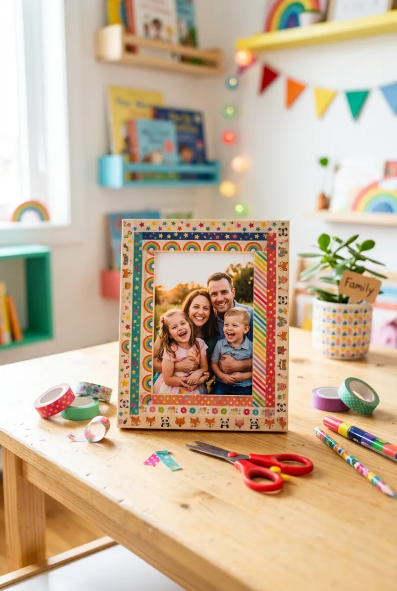 Washi Tape Frame