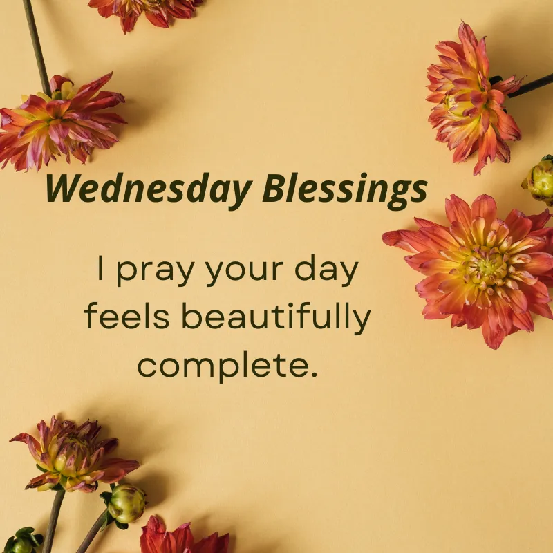 Wednesday Prayer